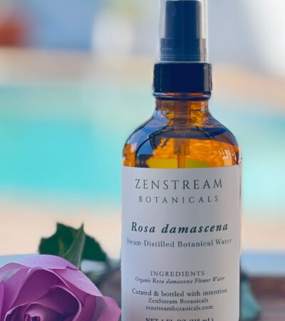 Organic Rosa damascena Hydrosol