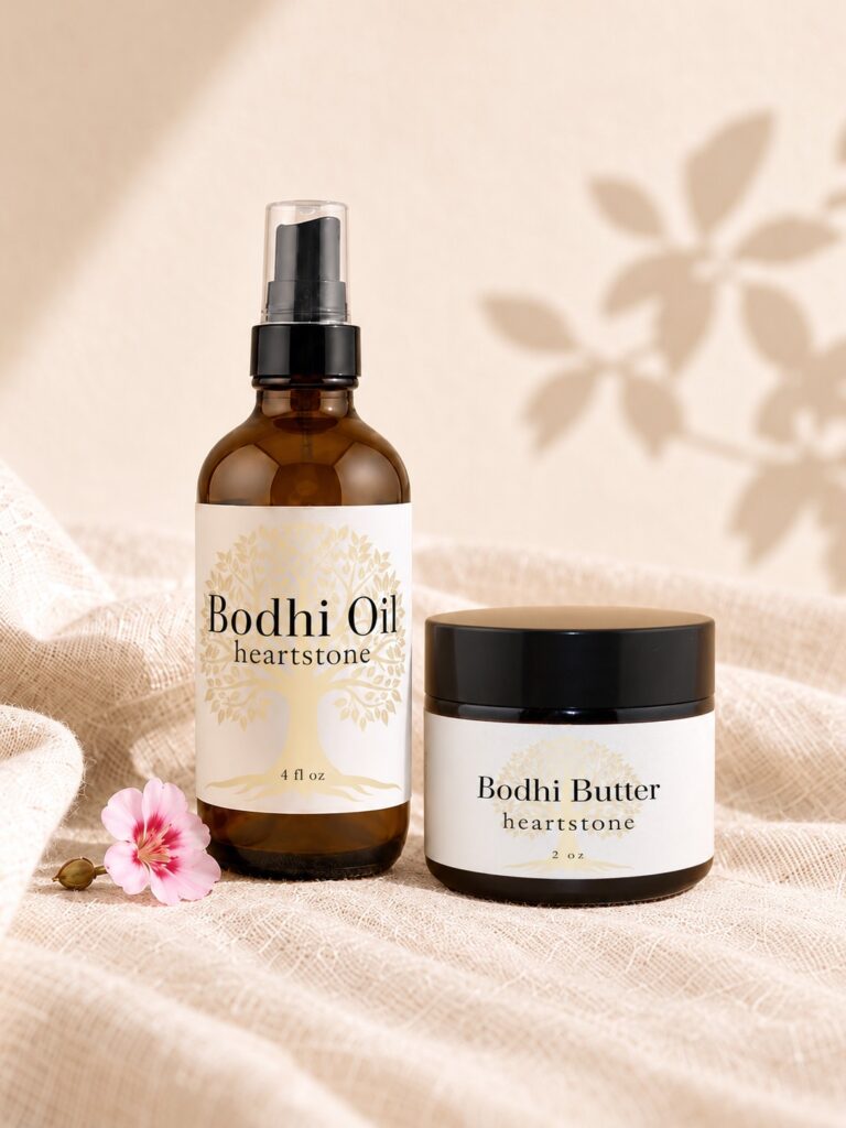 Bodhi Oil and butter for a duo for body care